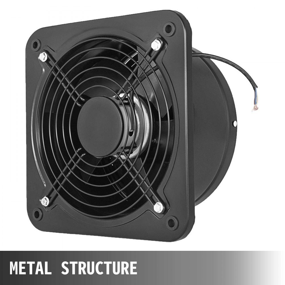 250-mm-Axialventilator, 50-Hz-Wandventilator, 2580-U/min-Wandventilator, 220-V-Axialventilator, Axialventilator, Wandventilator