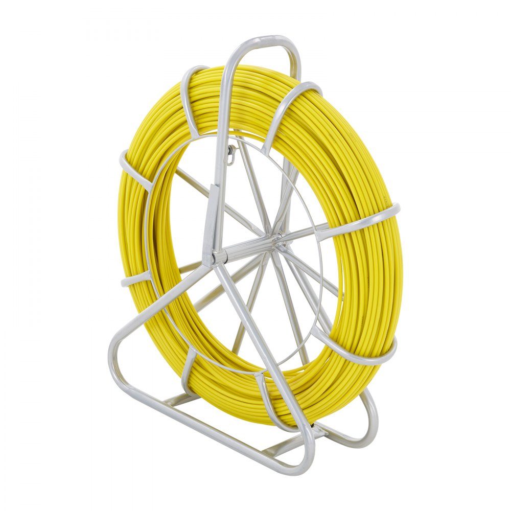 Fish Tape Puller Fiberglass 183m 7.9375mm Wire Cable Running Duct Rodder