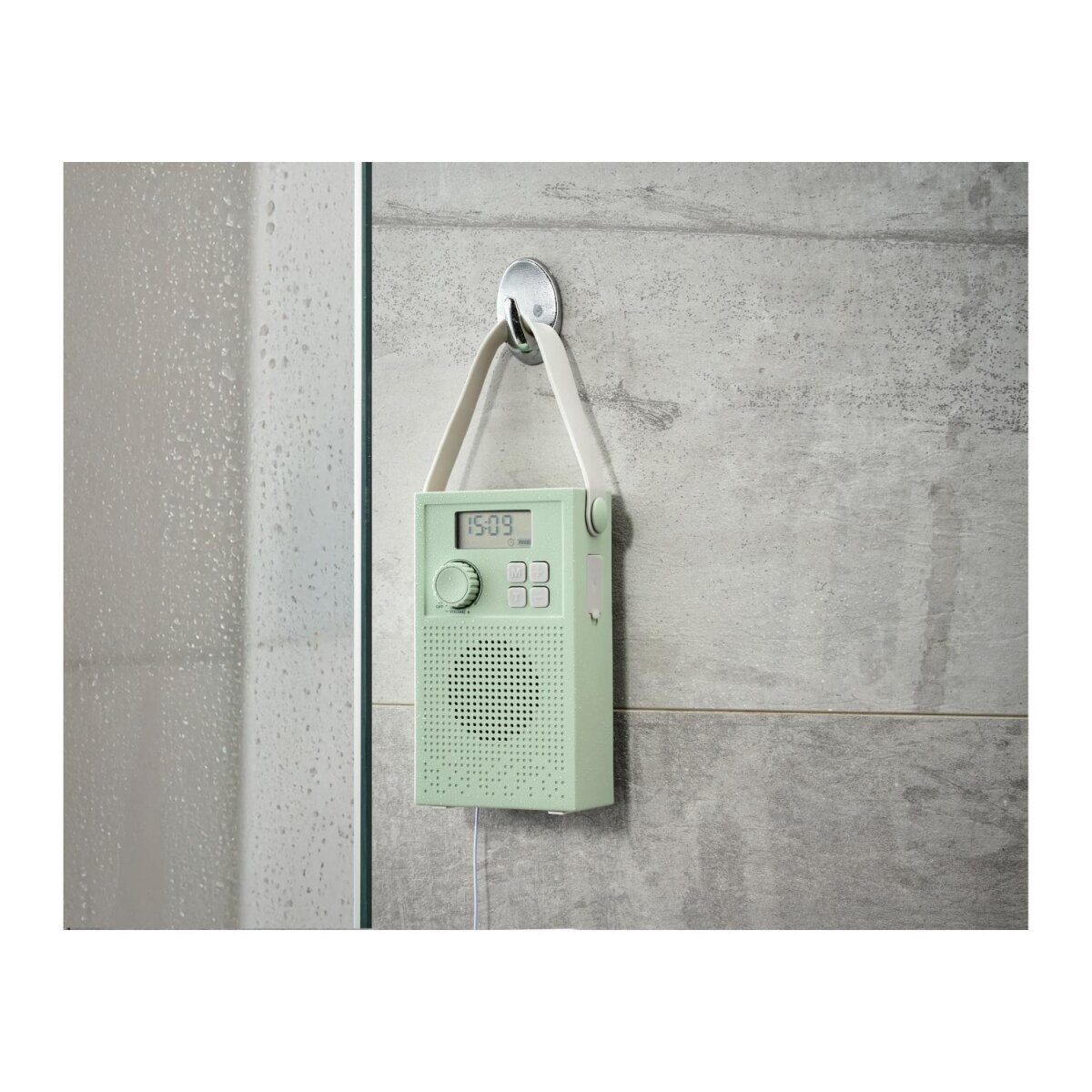TRONIC® bathroom radio TRONIC® bathroom radio TBR 1200 A1, green