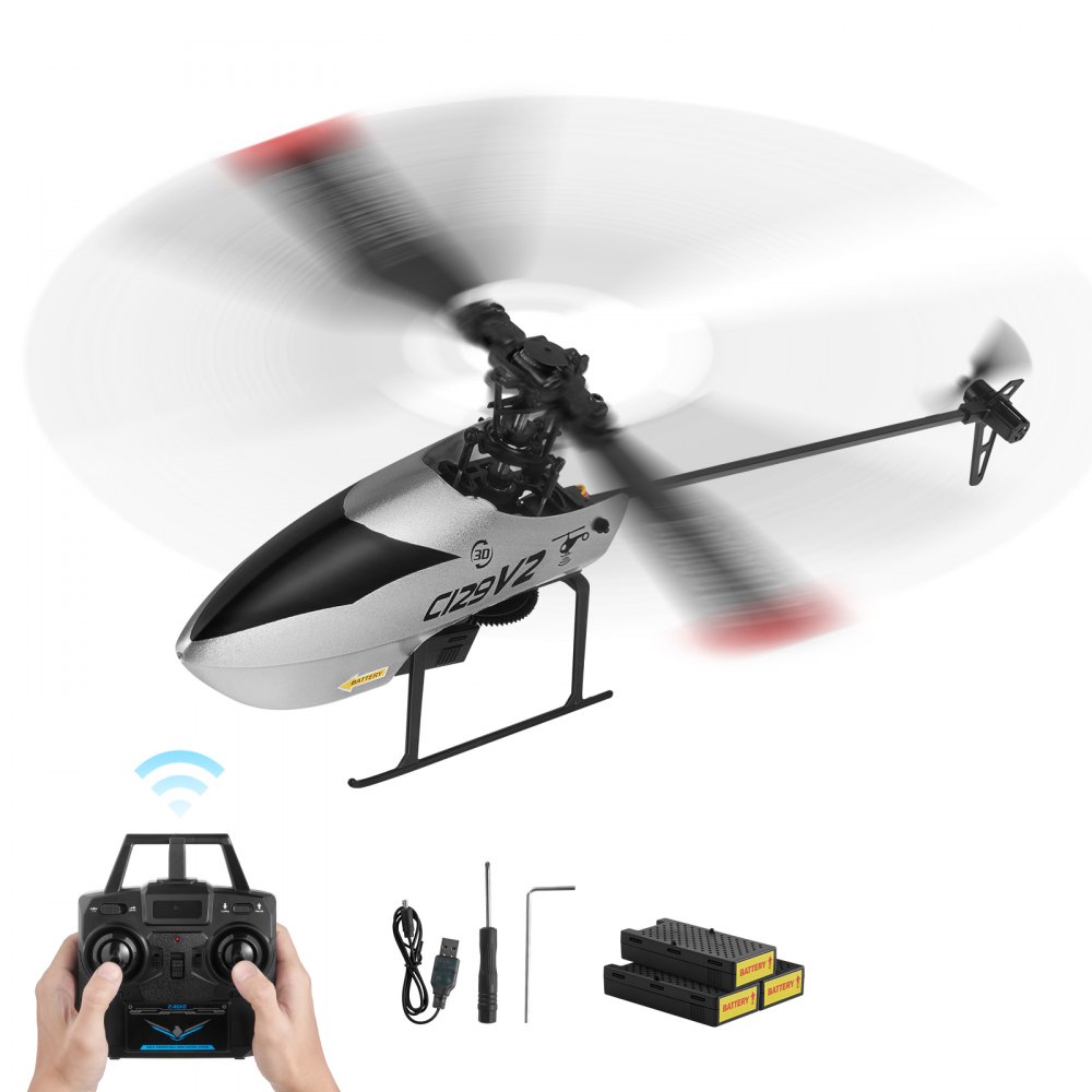 Hélicoptère RC, hélicoptère télécommandé 2,4 GHz avec gyroscope, avion RC 4 canaux pour débutants, temps de vol de 39 minutes, décollage/atterrissage à un bouton, jouet pour 8 ans et plus Hélicoptère RC, hélicoptère télécommandé 2,4 GHz avec gyroscope, avion RC 4 canaux pour débutants, temps de vol de 39 minutes, décollage/atterrissage à un bouton, jouet pour 8 ans et plus
