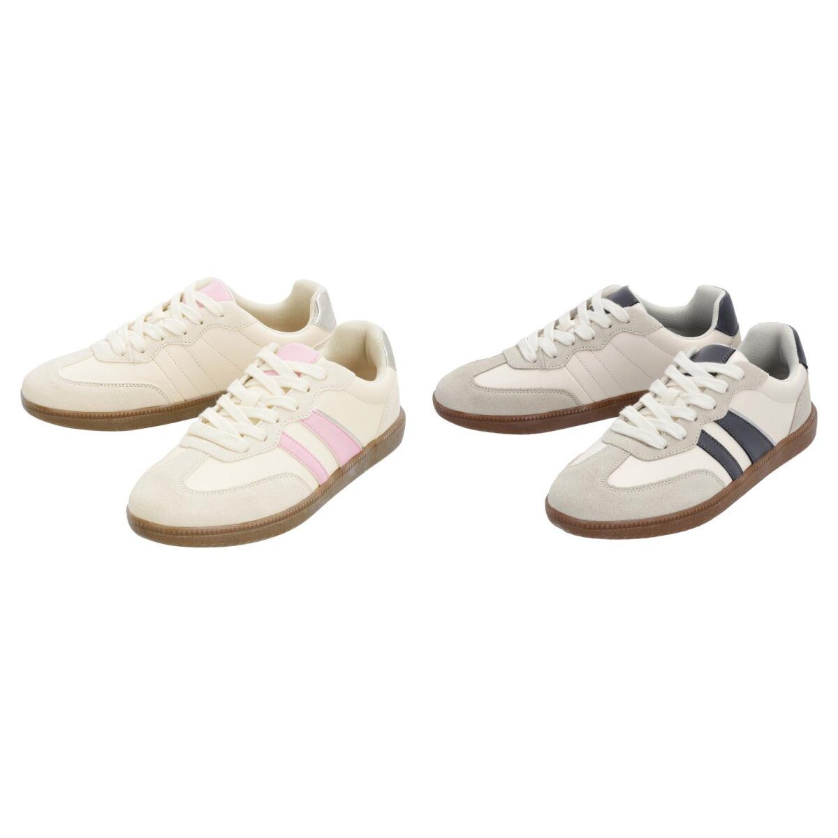 esmara® Damen-Sneaker mit Leder