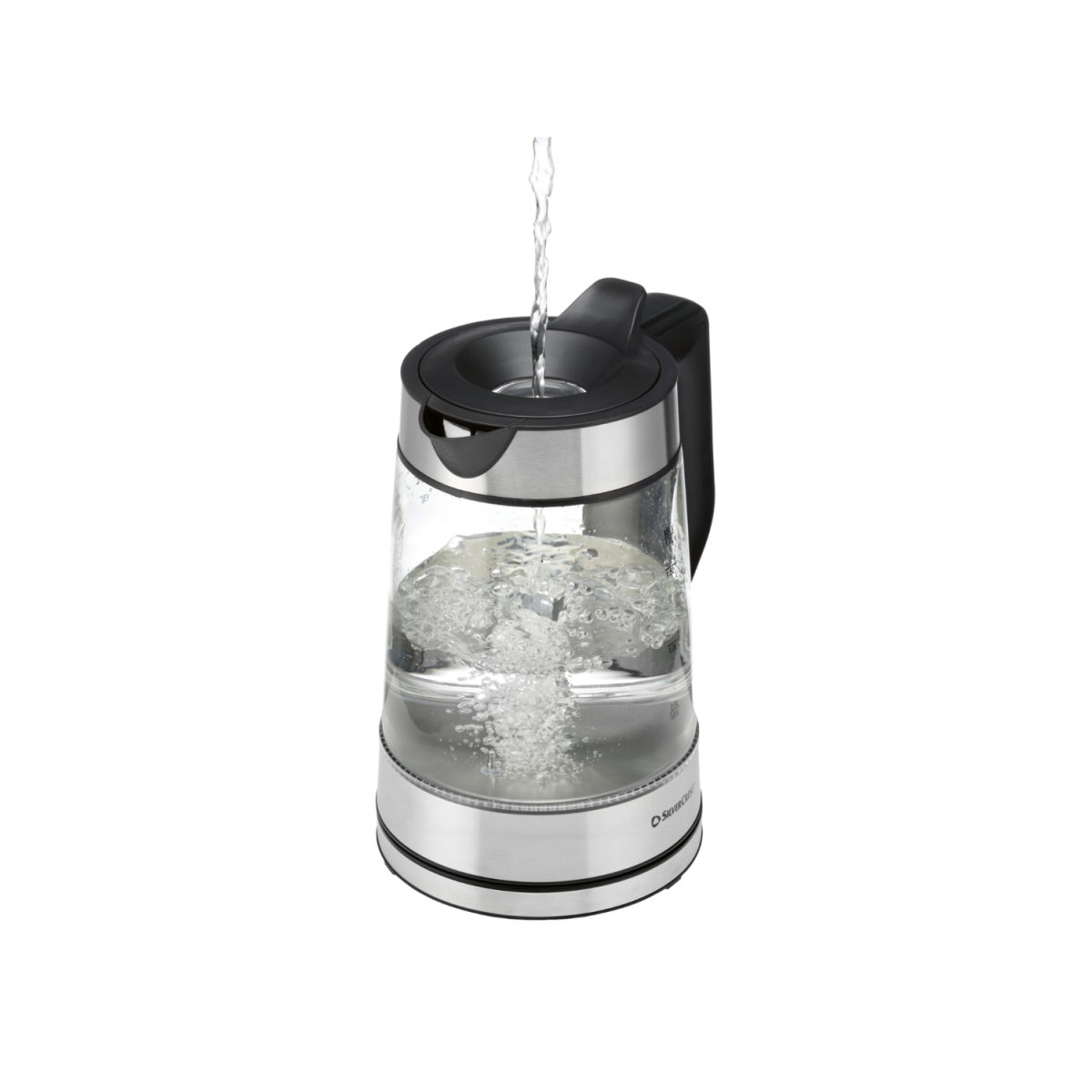 SILVERCREST® Wasserkocher SWGD 3000 B3, aus gutem Glas