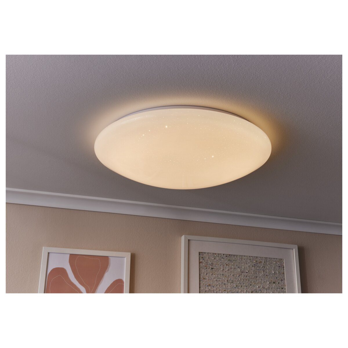 Domowa lampa sufitowa Livarno Starlight LED, bez krawędzi