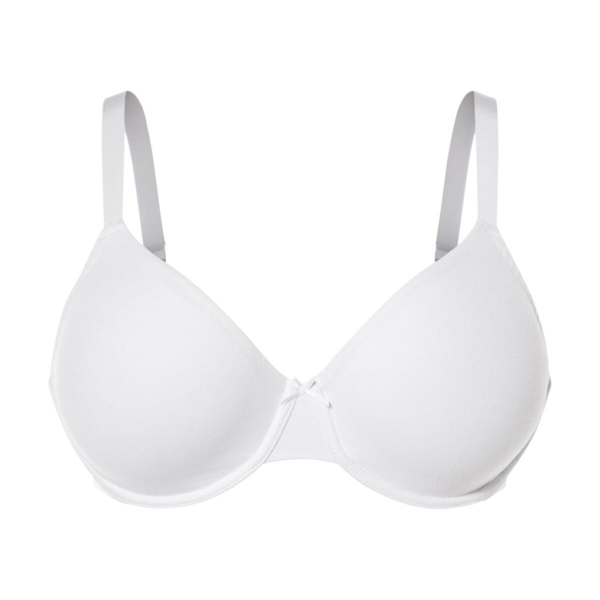 esmara® Damen Bügel-BH, 2 Stück, 90D, schwarz/weiß