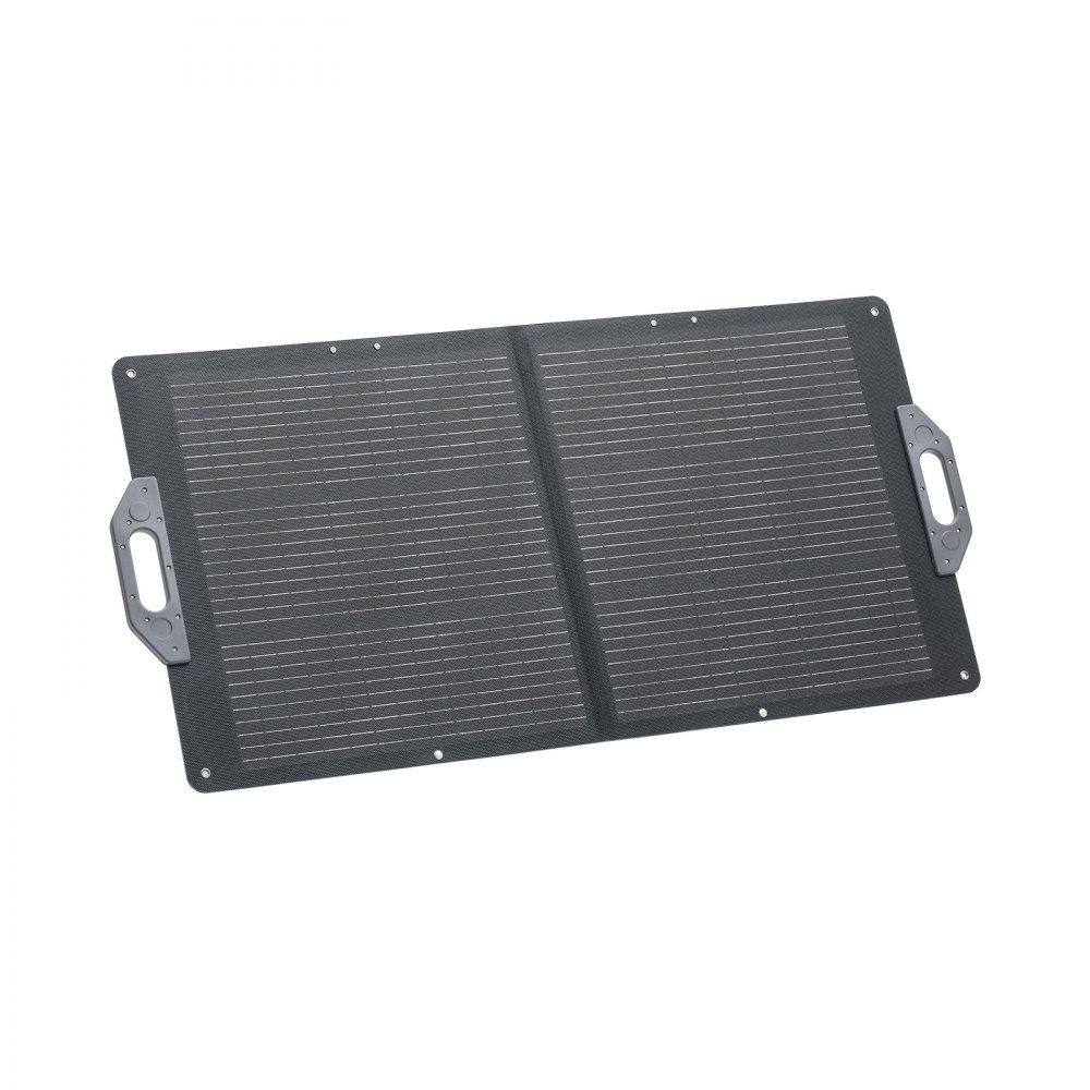 100W Foldable Solar Panel, 24% High Efficiency Portable Solar Charger, Monocrystalline Solar Panel with MC4 Output, USB-A, Type-C and DC Ports, IP65 for Power Stations, Camping, Hiking