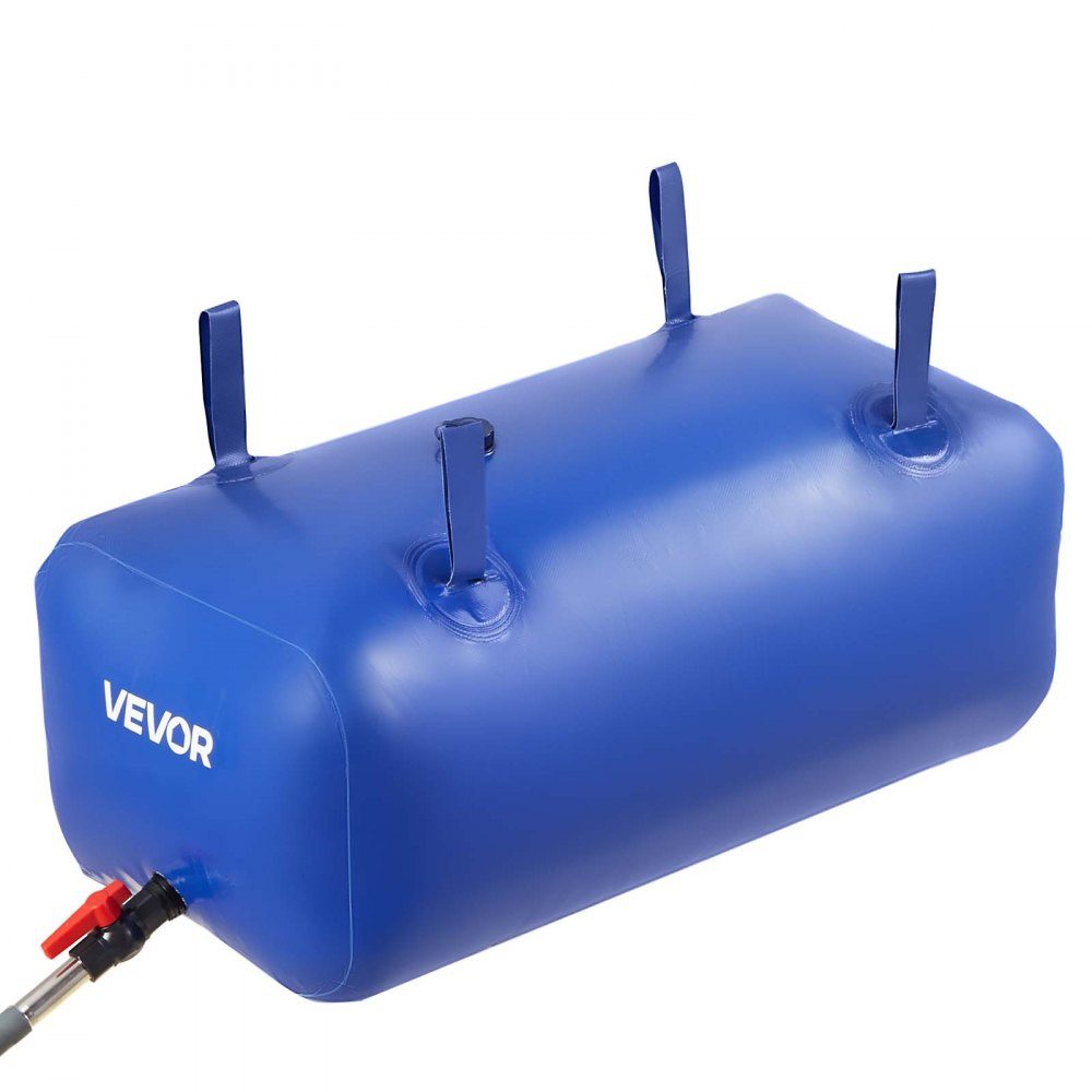 Water Storage Bladder, 113L PVC Soft Water Bag, Water Storage Container, Leak-proof and Wear-resistant RV Water Tank for Outdoor RV Truck Irrigation