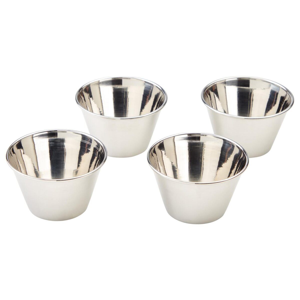 LIVARNO home Servieraccessoires, aus hochwertigem Edelstahl (Dipschalen)