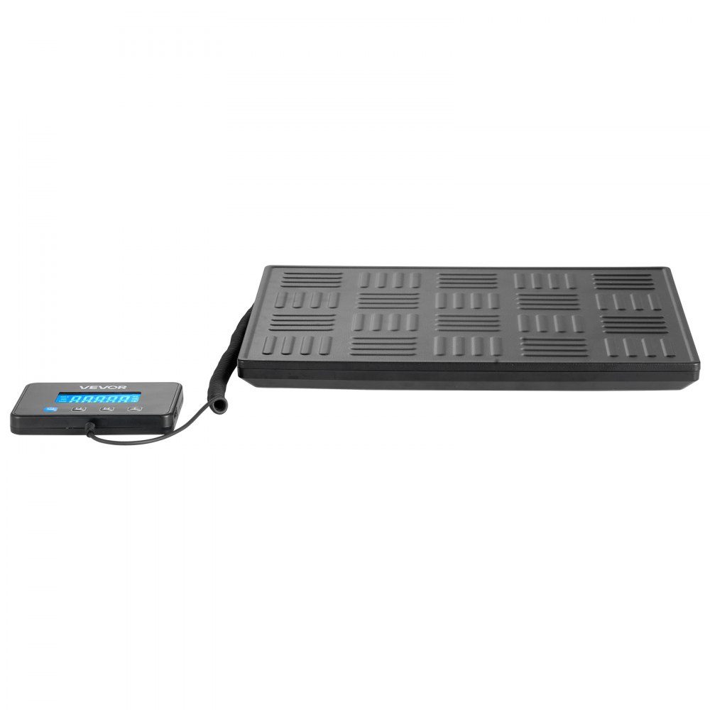Digital Parcel Scale 20/100g Double Accuracy 300kg Platform Scale with Hold/Tare Function and LCD Display for Parcels, Postage, Luggage, Battery and Charging Cable Included