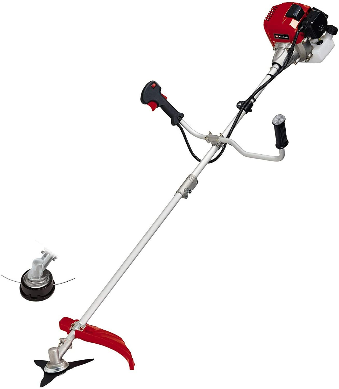Einhell Petrol Sense GC-BC 52 I AS (1,5 kW, trillingsarme 2-taktmotor, snelle start, inclusief 3-tands mes en dubbele draadklos met automatische draadafsnijfunctie) Einhell Petrol Sense GC-BC 52 I AS (1,5 kW, trillingsarme 2-taktmotor, snelle start, inclusief 3-tands mes en dubbele draadklos met automatische draadafsnijfunctie)