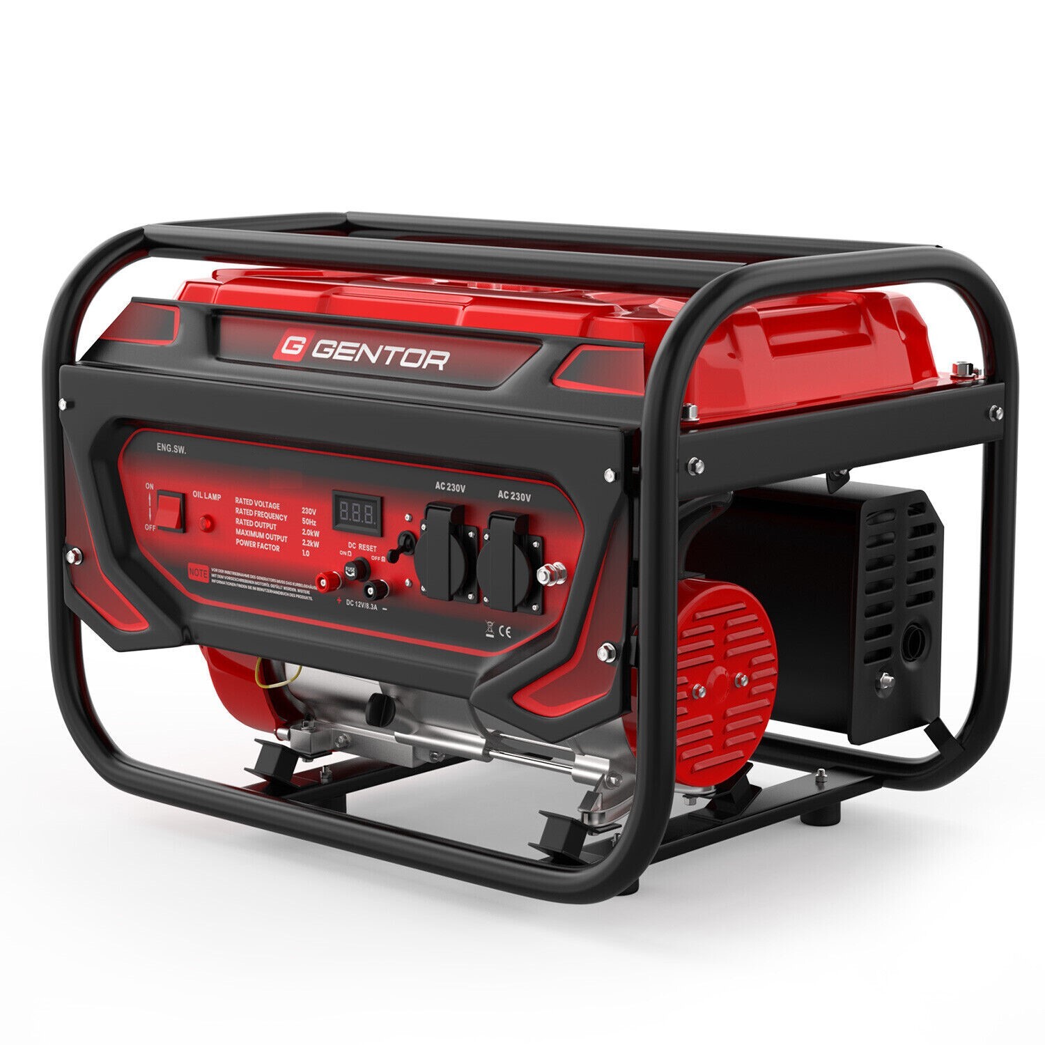 Generator 4-suwowy agregat prądotwórczy o mocy 7 KM i mocy 2200 W. Cichy agregat prądotwórczy na benzynę Generator 4-suwowy agregat prądotwórczy o mocy 7 KM i mocy 2200 W. Cichy agregat prądotwórczy na benzynę