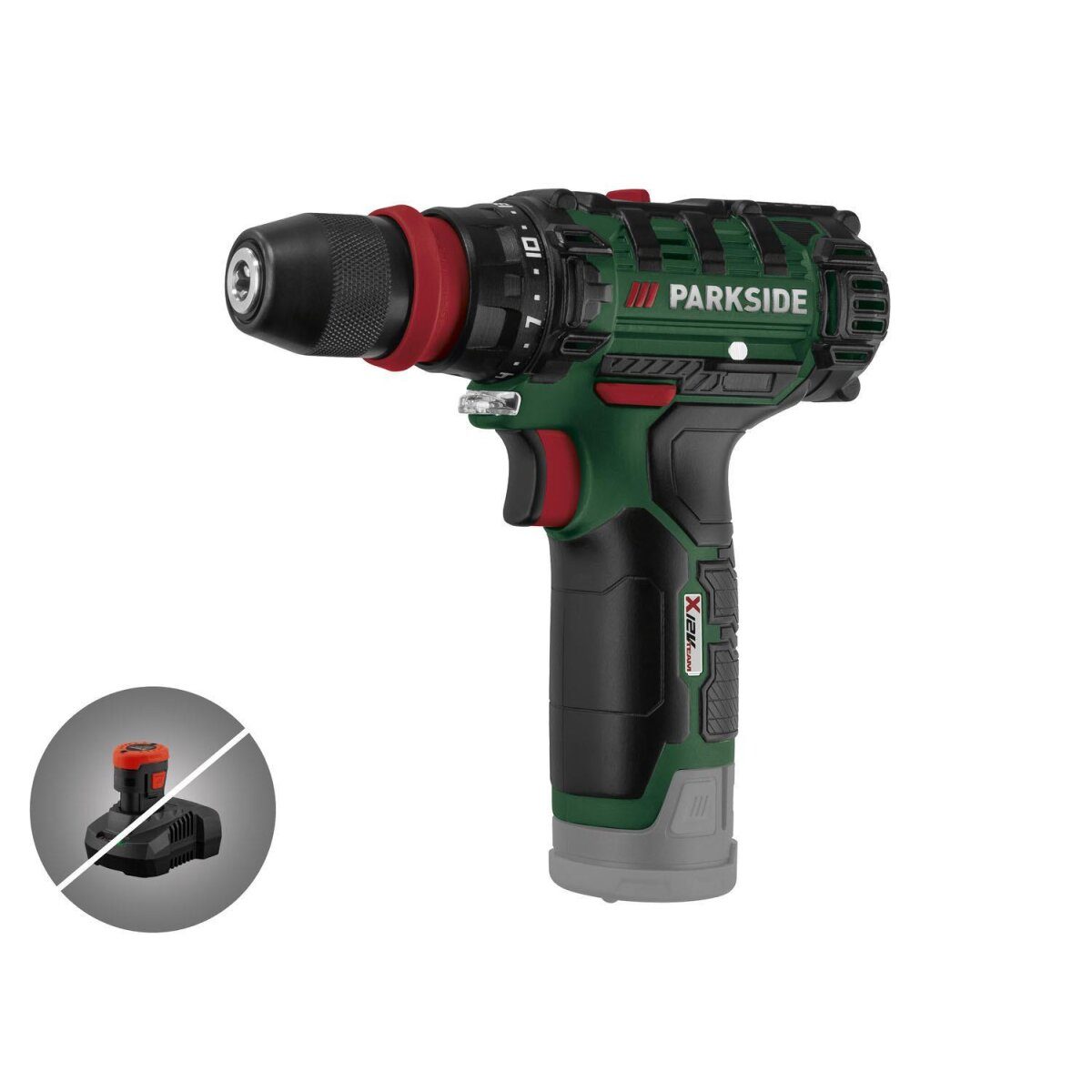 PARKSIDE® 12 V Akku-Bohrschrauber PBSA 12 F5