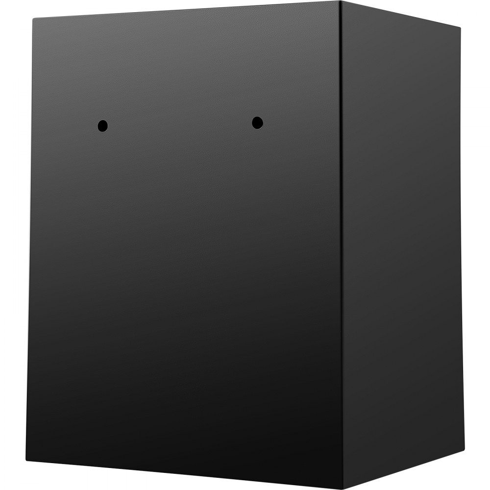 Safe Electronic furniture safe 48 L (36 x 30 x 45 cm), safe with electronic combination lock, safe furniture safe black, made of sturdy carbon steel, fireproof and waterproof, with LCD screen