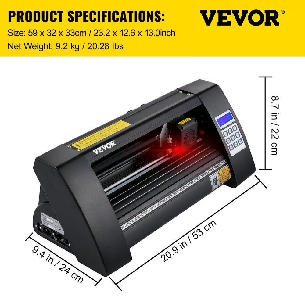 Film cutting plotter 375 mm, film cutter max. cutting width 285 mm, plotter machine Signmaster software, plotter Windows compatible, film plotter semi-automatic cutting accuracy ±0.001 mm
