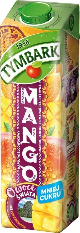 12 x 1L Tymbark Mango Multi-Fruit Drinksap