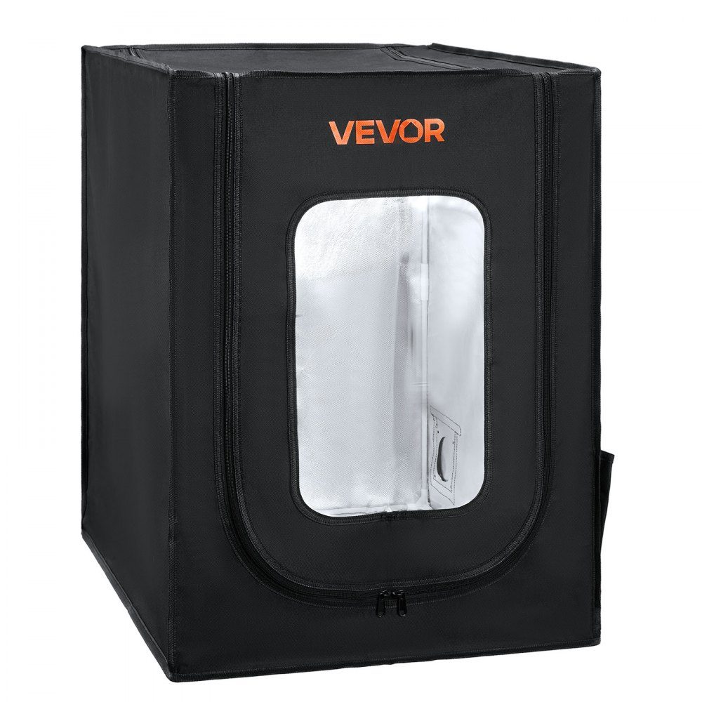 Boîtier d'imprimante 3D, tente d'imprimante (55 x 65 x 75 cm), housse de protection anti-poussière avec température constante et éclairage LED, compatible avec les modèles courants de Creality/ELEGOO/Anycubic