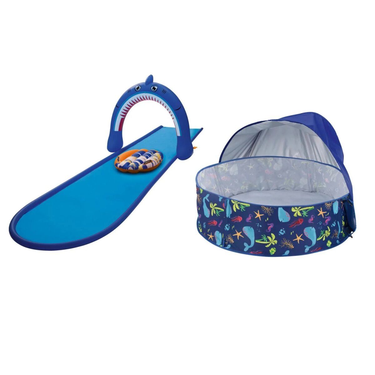 lupilu® water slide / pop-up paddling pool