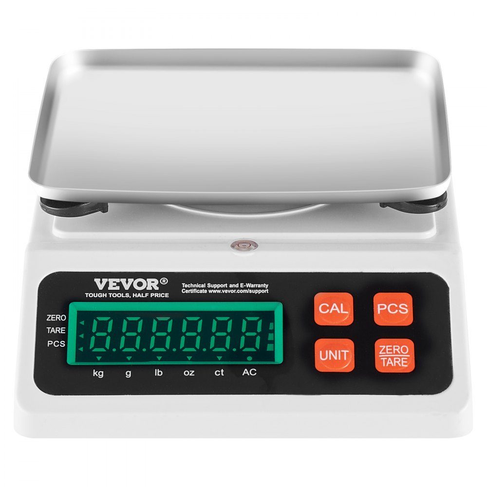 Industrial Counting Scale 10kg x 0.1g Digital Scale for Parts and Coins g/kg/lb/oz/ct Units Electronic Precision Scale Inventory Counting Scale Kitchen Jewelry Counting Scale with LED Screen
