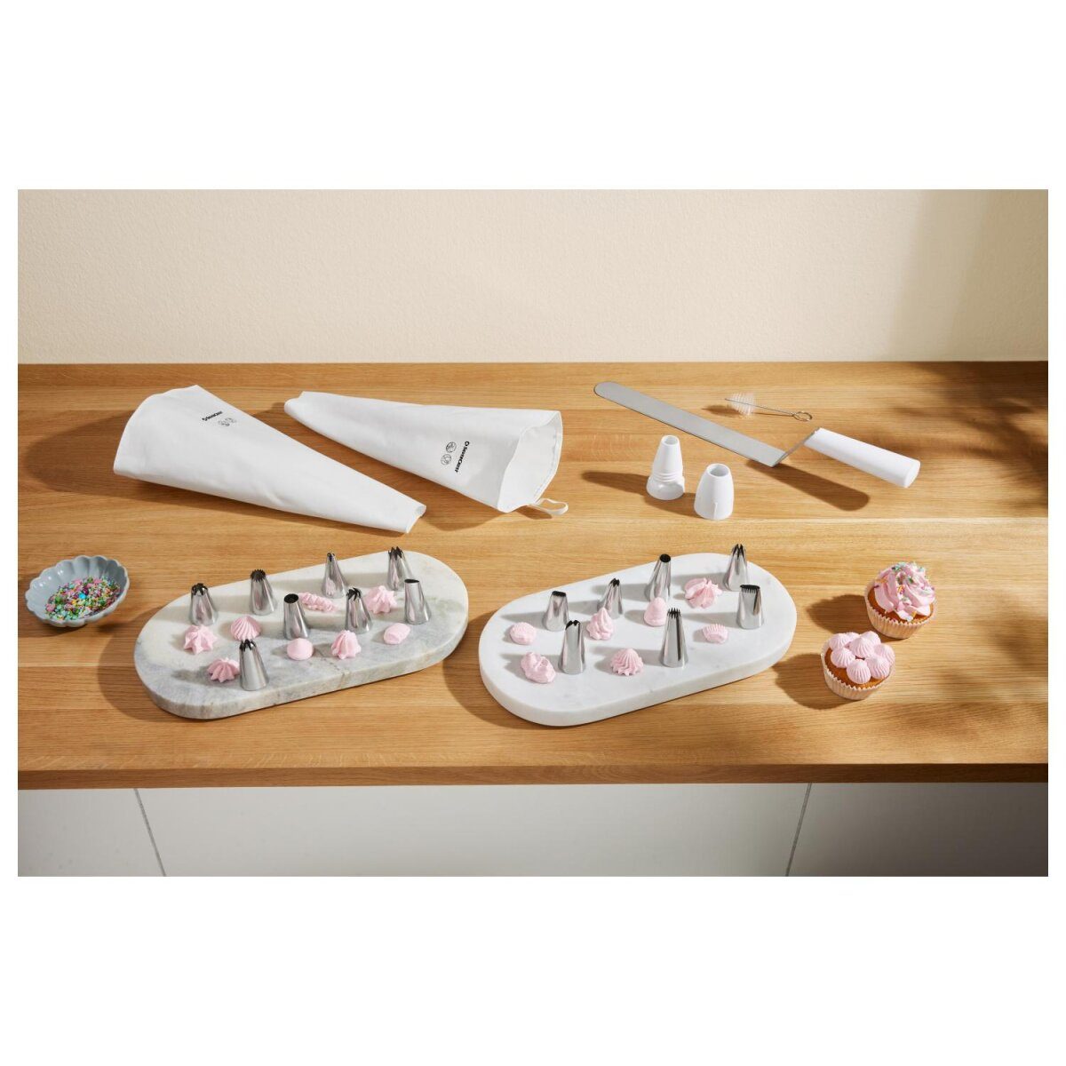 SILVERCREST® Gebäckpresse / Spritzbeutel-Set