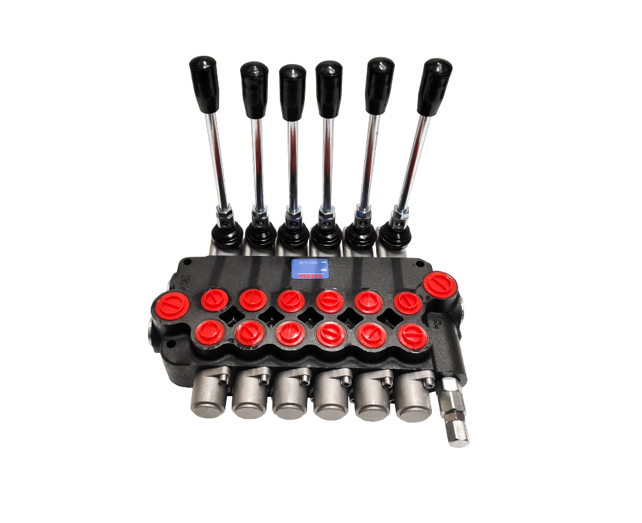 Vanne de commande hydraulique 06P80, monobloc 6 pièces