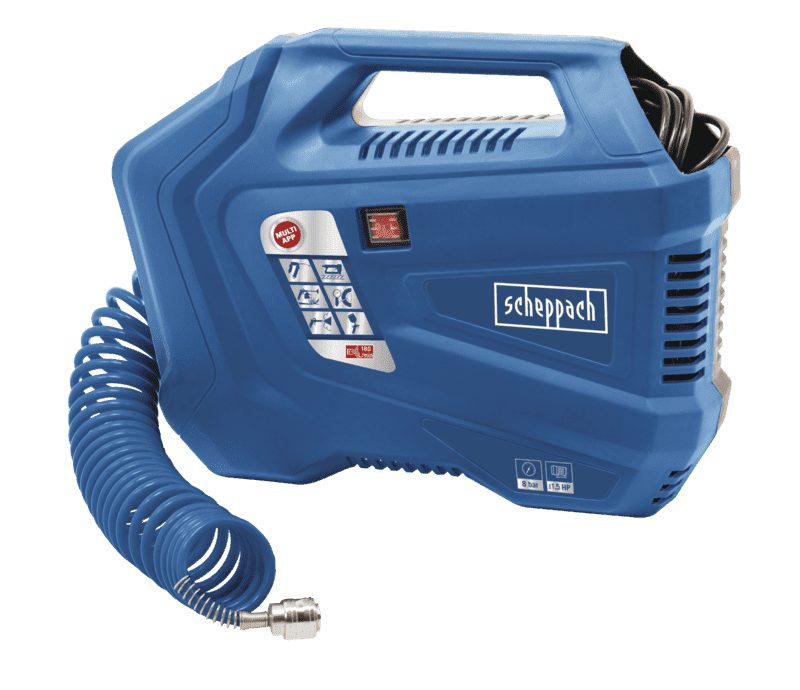 Compresseur Airforce 3 Scheppach – 220-240 V, 50 Hz, 1 100 W