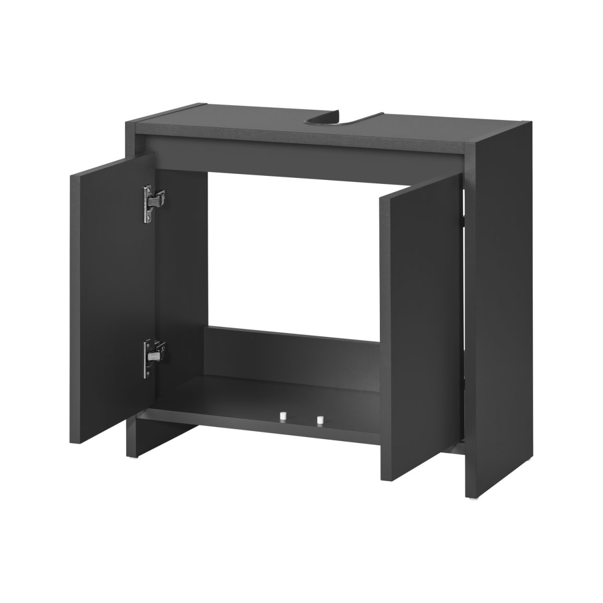 LIVARNO home Meuble vasque « Oslo » avec 2 portes, anthracite