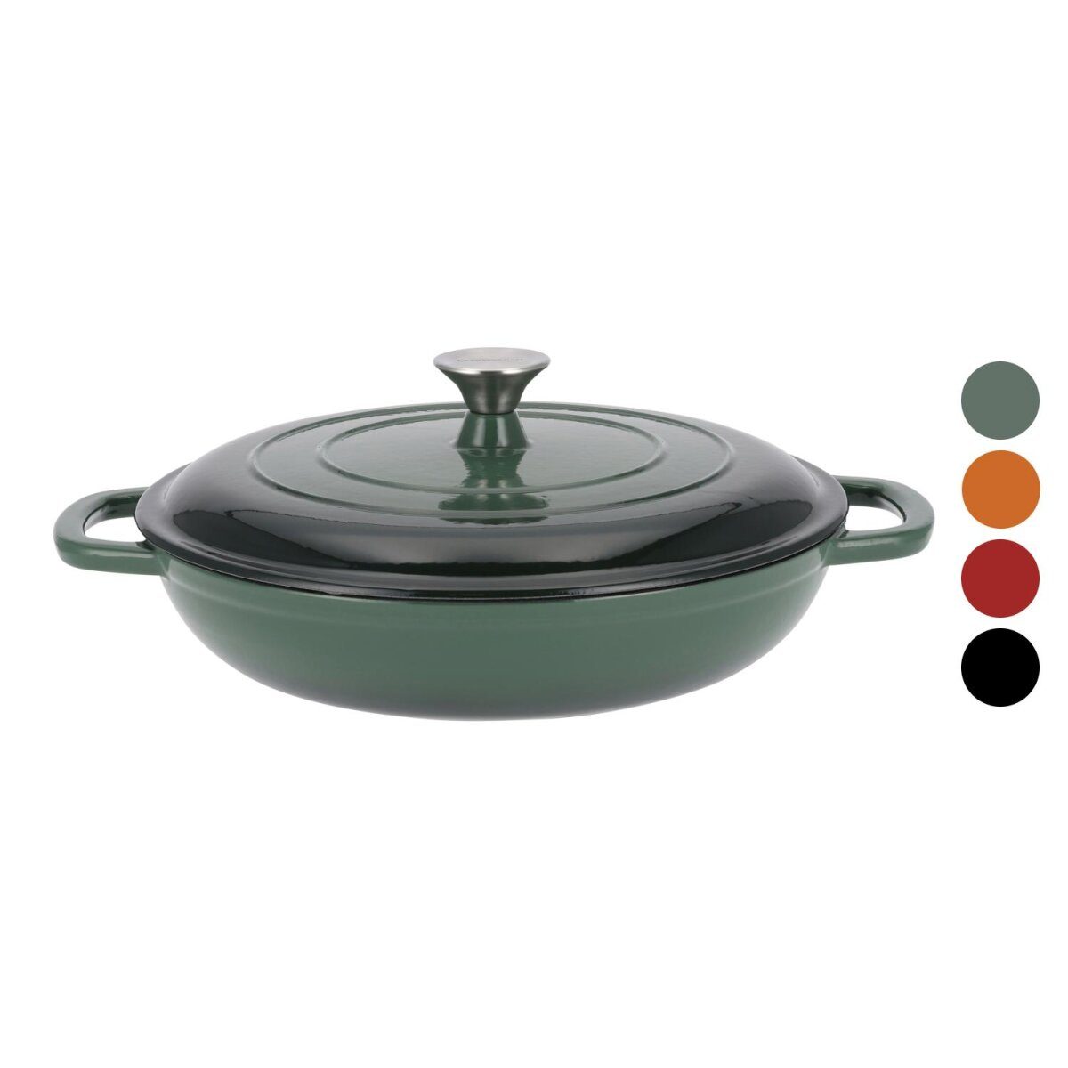 SILVERCREST® gietijzeren serveerpan 30 cm / 3,7 liter