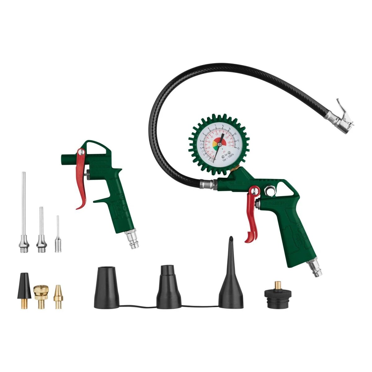 Kit d'accessoires pour air comprimé PARKSIDE® »PDSS 13 D4«, 12 pièces Kit d'accessoires pour air comprimé PARKSIDE® »PDSS 13 D4«, 12 pièces