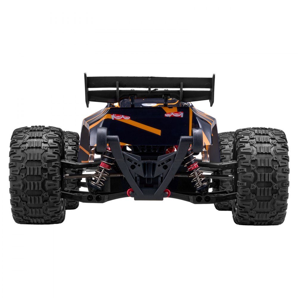 Remote Control Car, 1:10 Scale RC Car, 4WD Off-Road Vehicle with 45° Wheelie and Adjustable Speed, 50km/h RC Racing Car Toy, Ideal for Ages 8 and Up, IPX4