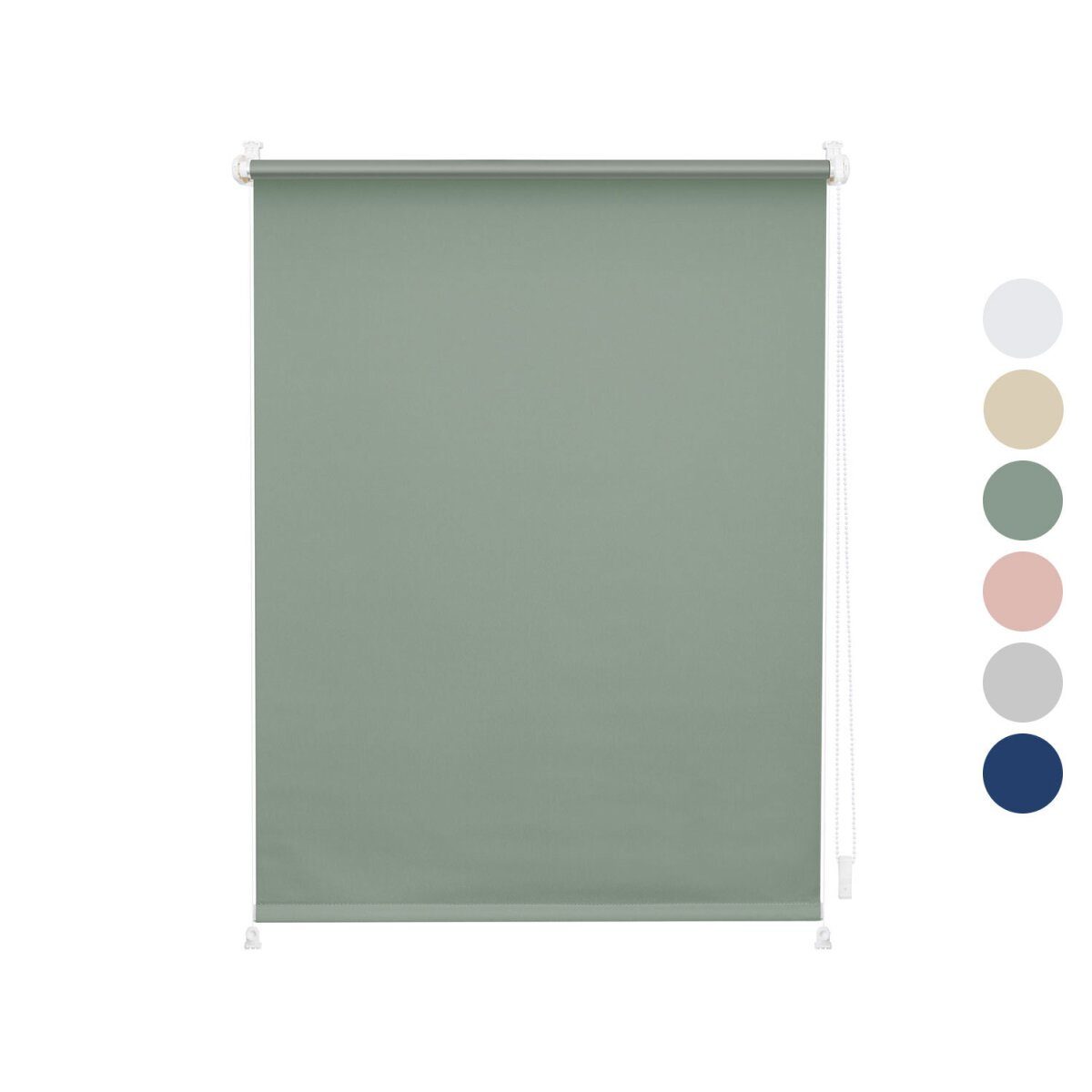 Lichtblick roller blind Klemmfix, no drilling, stretched, darkening, from 45 x 150 cm