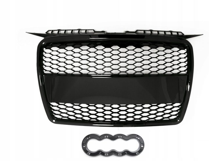 AUDI A3 8P 03-08 GRILL RS LOOK BLACK Edition complete set S-line