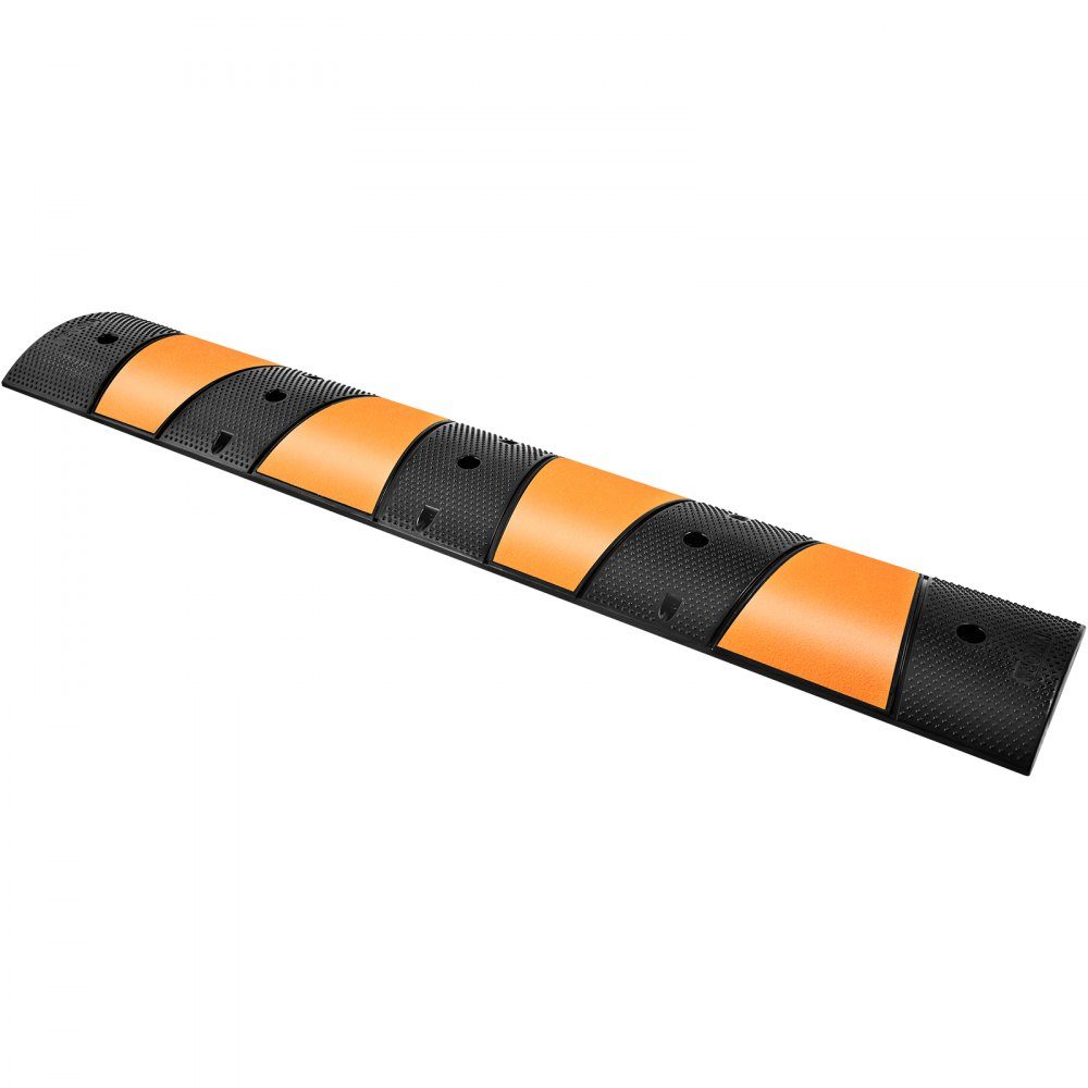 Cable protection ramp, cable bridge, overrun protection ramp with 2 channels 185x31x5.5cm up to 9980kg