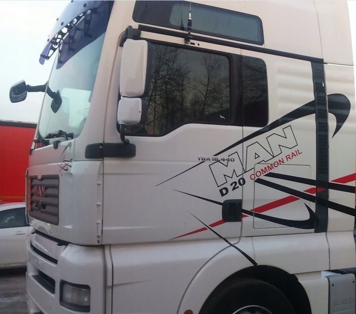 STICKER voertuigopschrift MAN TGA TGX TGL