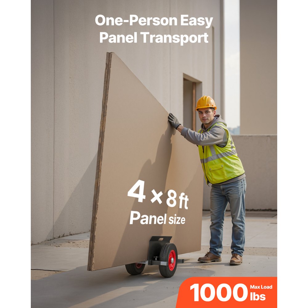 Wózek panelowy, 1000 funtów, transporter paneli z gumowymi kółkami, rolka panelowa, wózek transportowy, wózek panelowy, pomoc transportowa do paneli stalowych, materacy, drzwi i płyt gipsowo-kartonowych, czarny Wózek panelowy, 1000 funtów, transporter paneli z gumowymi kółkami, rolka panelowa, wózek transportowy, wózek panelowy, pomoc transportowa do paneli stalowych, materacy, drzwi i płyt gipsowo-kartonowych, czarny