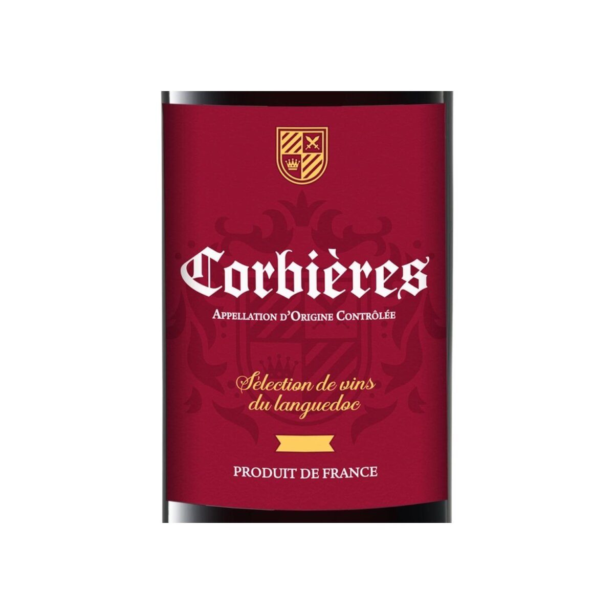 Corbières AOP sec, vin rouge 2023