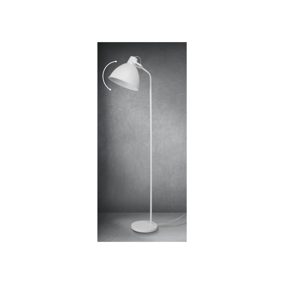 LIVARNO home LED floor lamp, with tiltable lampshade