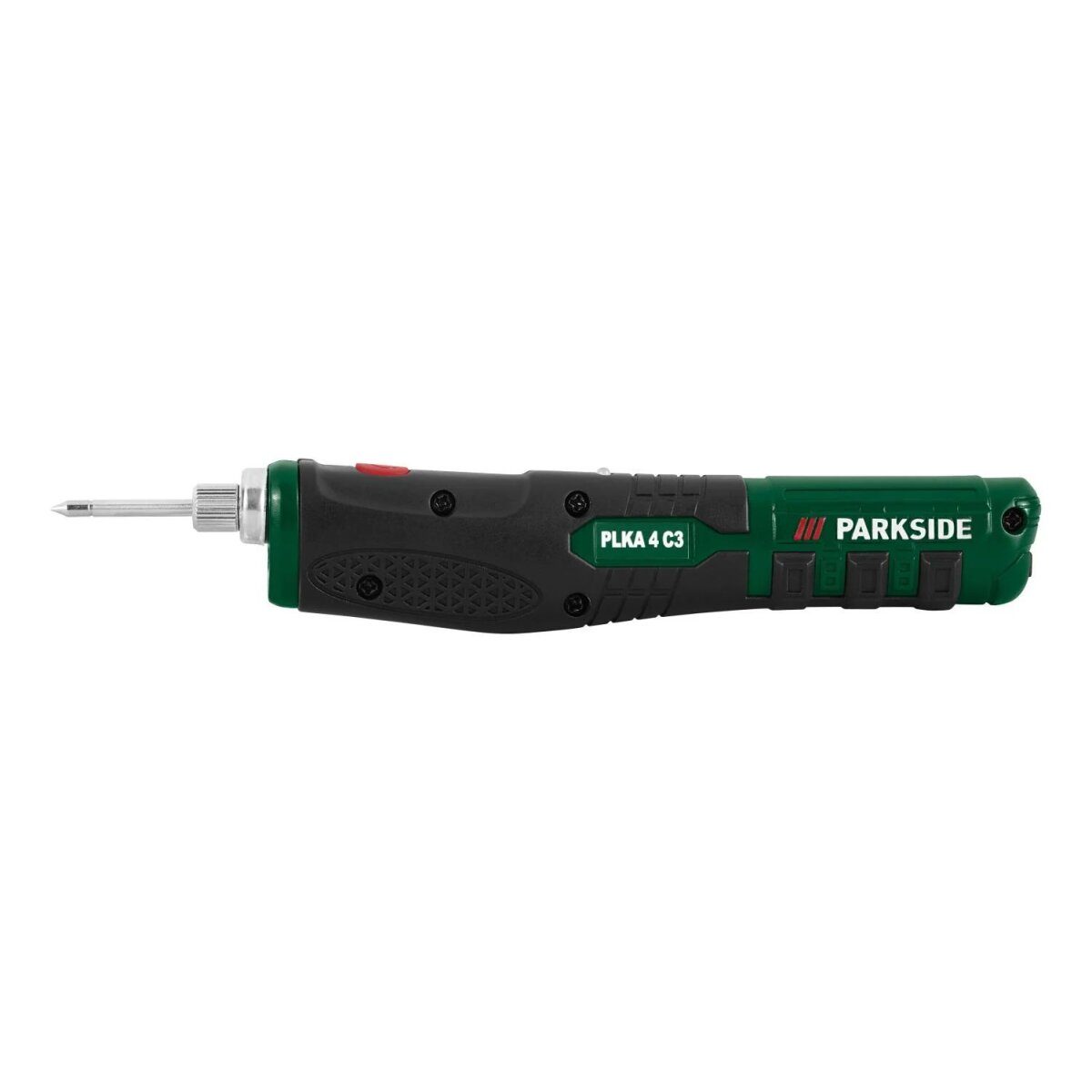 PARKSIDE® 4 V cordless soldering iron PLKA 4 C3, with integrated battery and charging cable