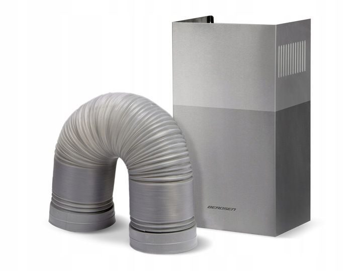 KÜCHENHAUBE 60 cm KAMIN LED-Dunstabzugshaube