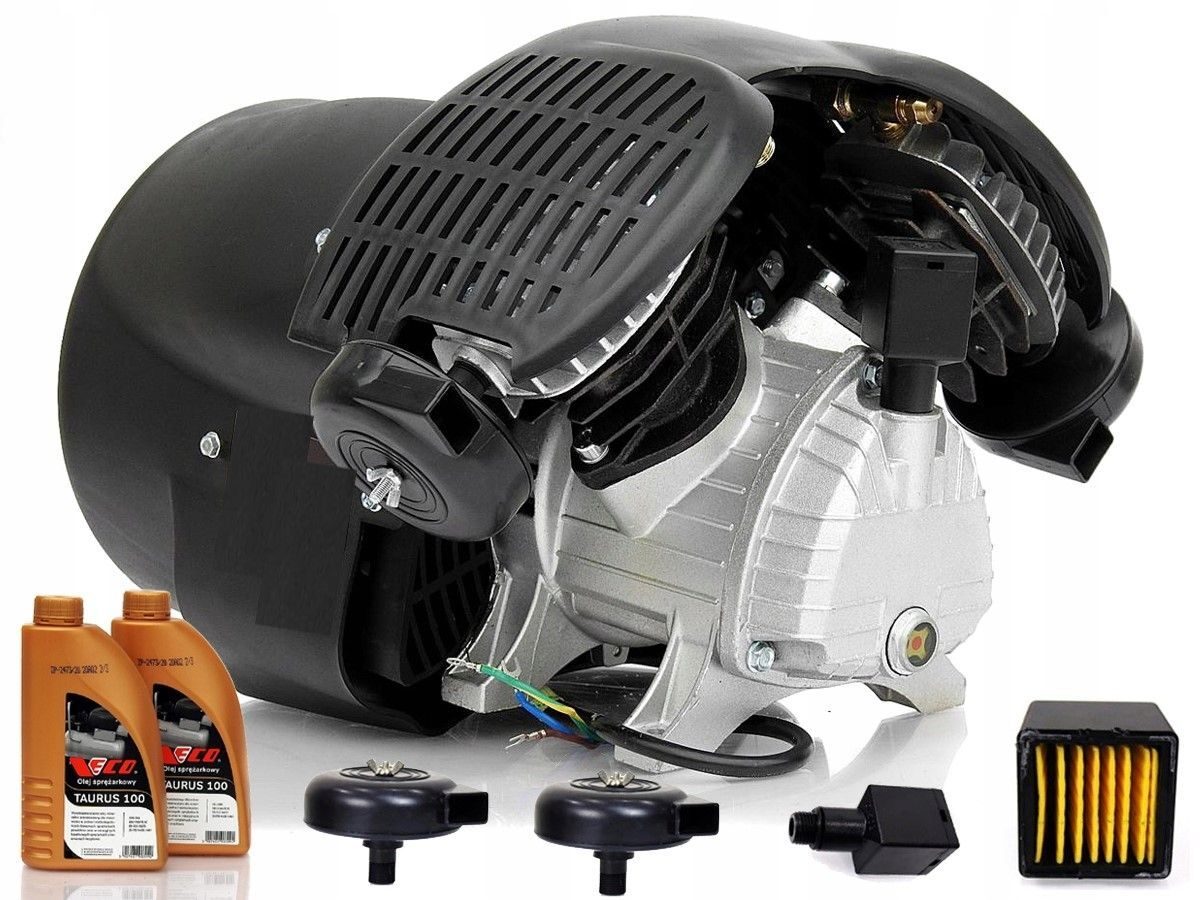 Motor Ersatzmotor KOMPRESSOR Ölkompressorpumpe V2 230V 10 bar bürstenlos