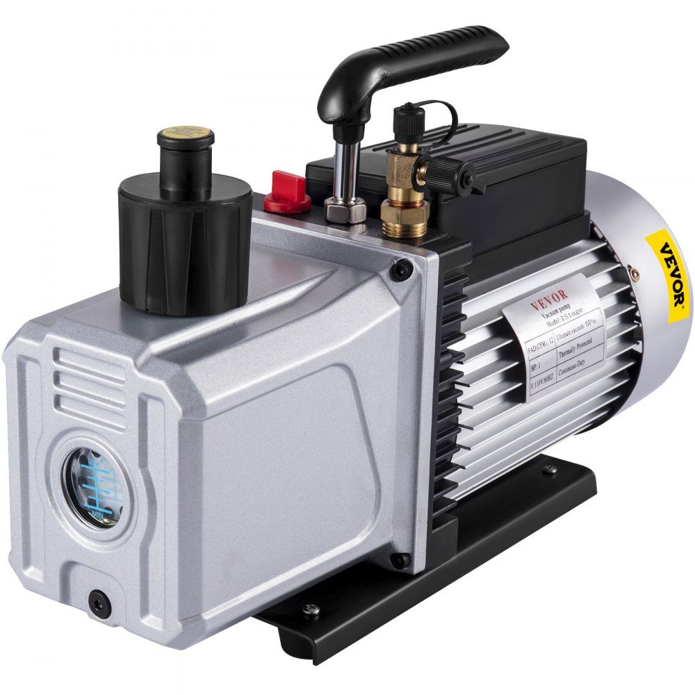 Vakuumpumpe Vakuumpumpe 1-stufig 1HP 340L/min Einlassanschluss 0,64 cm