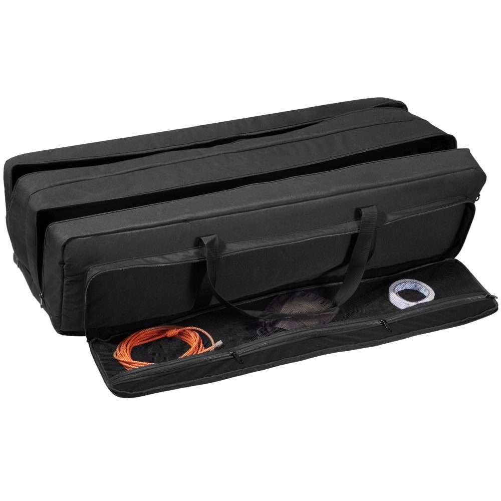 Telescope Bag, 1040mm Large Telescope Carry Bag with Fixed Buckles, Multiple Pockets and Removable Divider, Telescope Carry Bag for Optical Tube and Tripod, Counterweight Bag