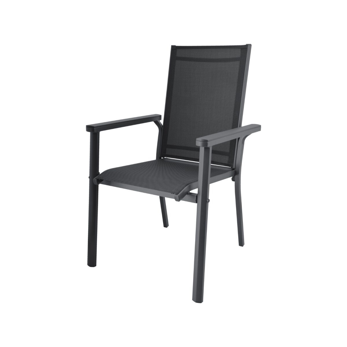 LIVARNO® aluminium stapelstoel “Houston” antraciet