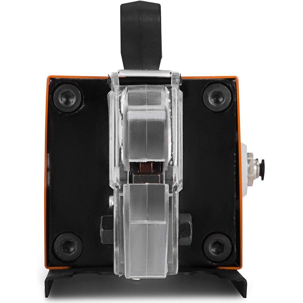Pneumatische Crimpzange Am-10, luftbetriebene Kabelschuh-Crimpmaschine zum Crimpen von bis zu 16 mm², pneumatische Crimpzange mit 10 Sätzen Einsätzen