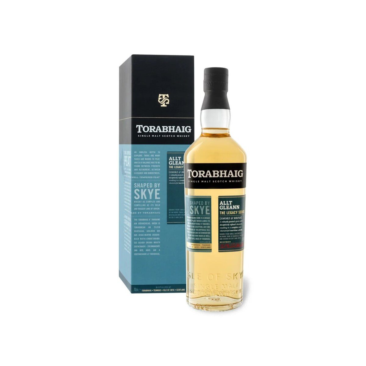 TORABHAIG Single-Malt-Scotch-Whisky Allt Gleann Legacy-Serie mit Geschenkbox 46 % Vol