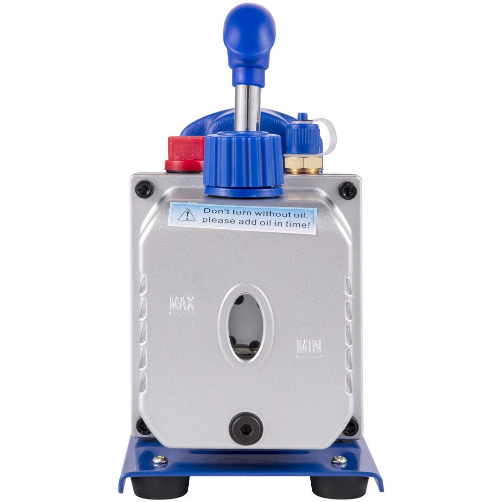 3CFM Vacuümpompmeter Airconditionerkit Koelvacuümpomp met vacuümkamer van 5 gallon