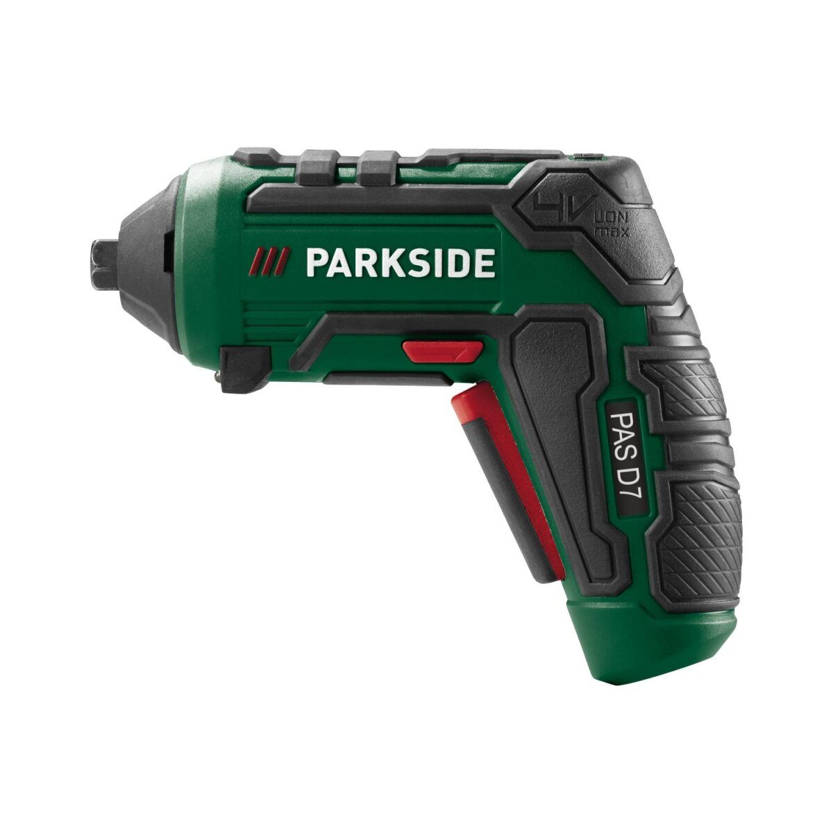 PARKSIDE® 4 V Akku-Schrauber PAS D7, mit Tauschaufsätzen und Bits