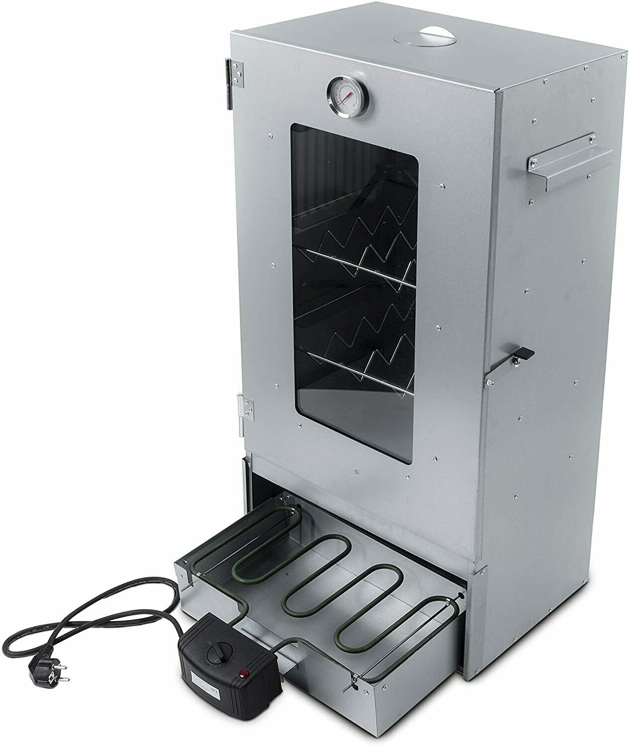Räucherofen Deluxe 80 cm elektrischer Räucherschrank Räuchergrill elektrisch