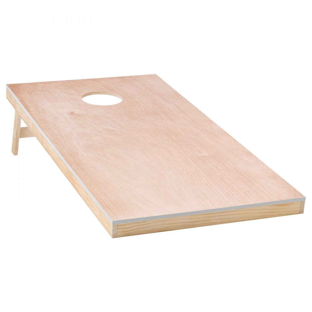Cornhole Game Set (1255x600x302mm), Cornhole Game Boards, Portable Solid Wood Throwing Board, Cornhole Game for Adults with Carry Bag for Garden, Backyard, Beach, Camping