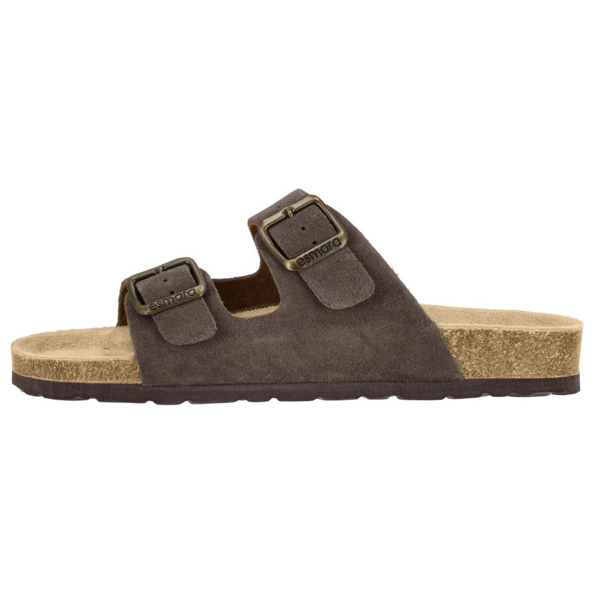 esmara® Damen-Premium-Pantoletten, 39, braun