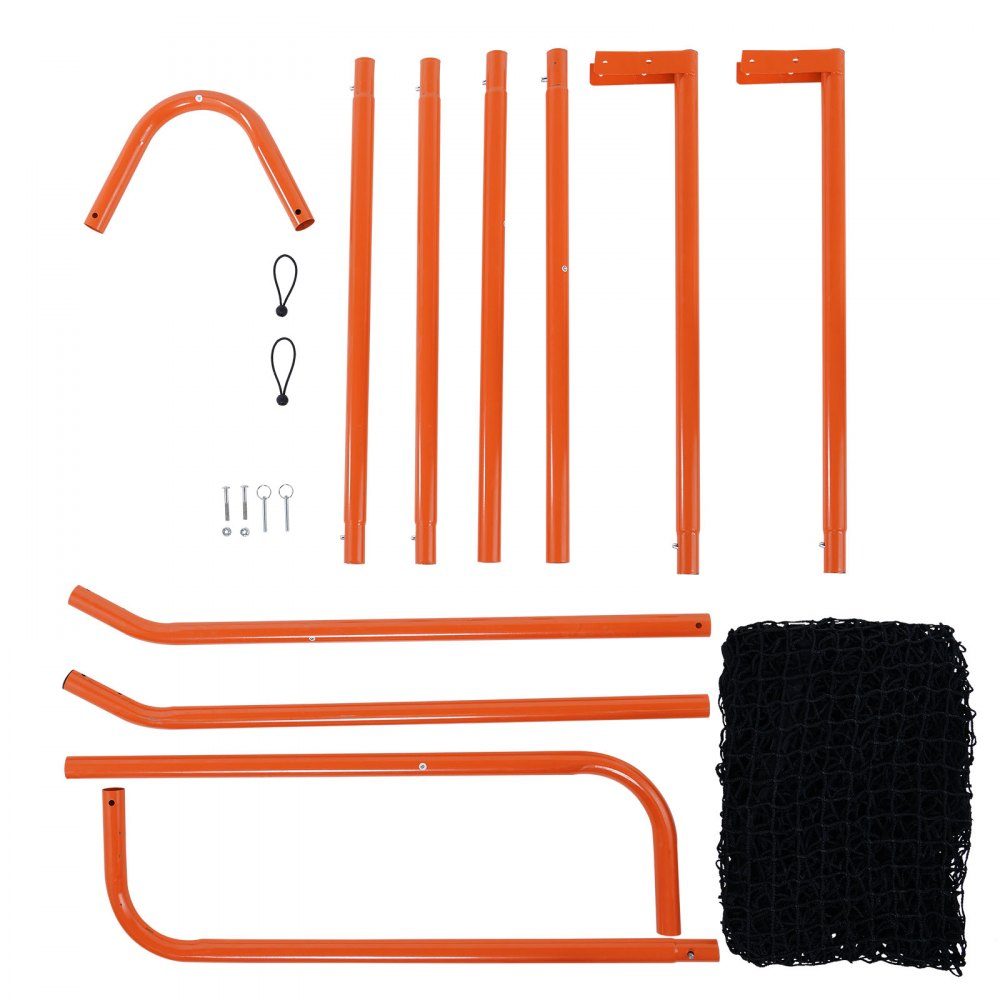 Lacrosse Goal, 6' x 6' Lacrosse Net, Foldable Portable Backyard Lacrosse Training Equipment, Steel Frame Training Net, Quick and Easy to Set Up Lacrosse Goal, Perfect for Training
