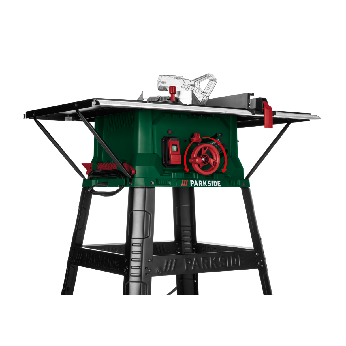 PARKSIDE® Tischkreissäge »PTKS 2200 A1«, mit stufenlos einstellbarer Schnitthöhe